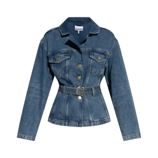 Belted Denim Jacket
