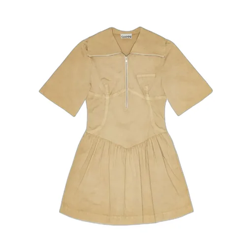 Short-Sleeved Mini Dress