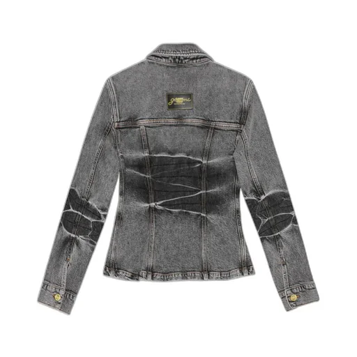 Fitted Waist Denim Jacket