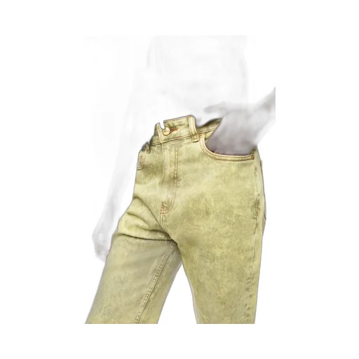 Foil Overdyed Jeans