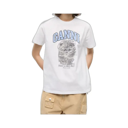 Kitty Printed Crewneck T-Shirt