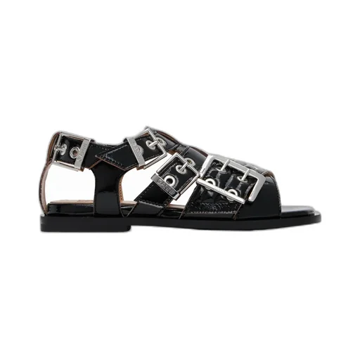 Eyelet Detailing Sandals