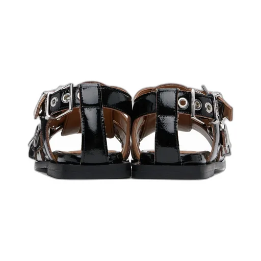 Eyelet Detailing Sandals