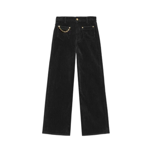 Wide Leg Corduroy Pants