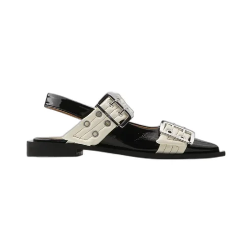 Feminine Buckle Ballerinas