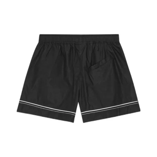 Logo Patch Poplin Shorts