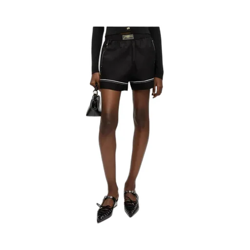 Logo Patch Poplin Shorts