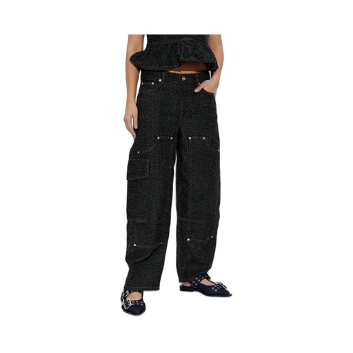 Jeans With Decorative Finish