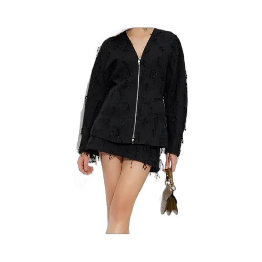 Blazer With Decorative Trim