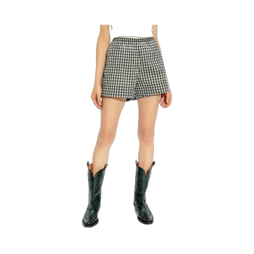 Checkered Pattern Shorts