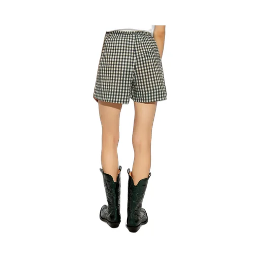 Checkered Pattern Shorts