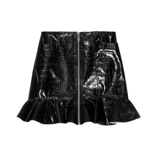 Future Leather Mini Skirt