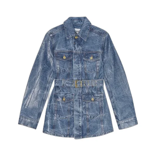 Foil Denim Jacket