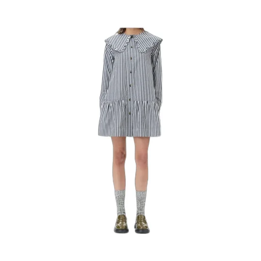 Dress With Striped Pattern