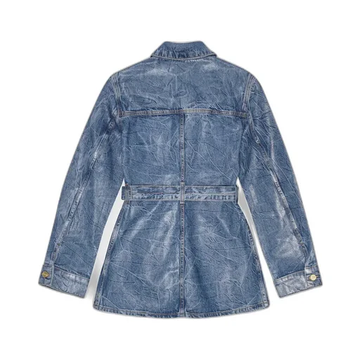 Foil Denim Jacket