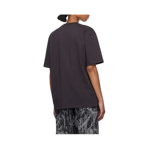 T-Shirt With Logo In Lurex Thread