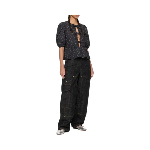 Shirt With Floral Motif