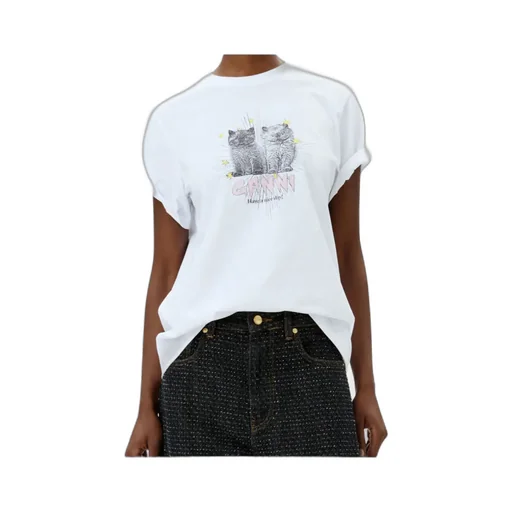 T-Shirt With Colorful Print