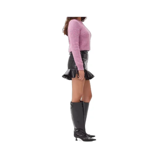 Future Leather Mini Skirt