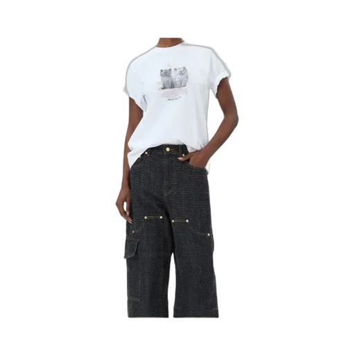 T-Shirt With Colorful Print
