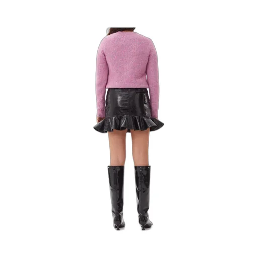 Future Leather Mini Skirt