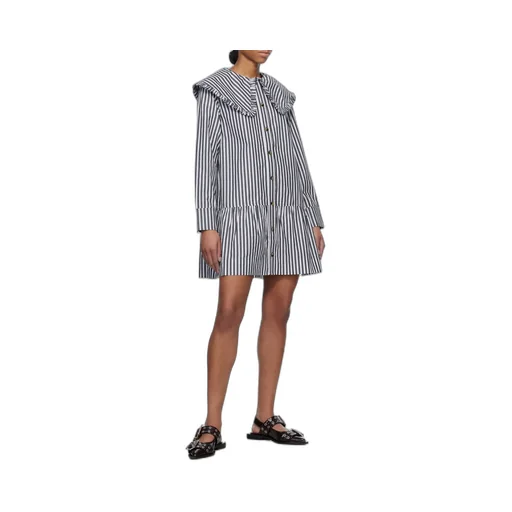Dress With Striped Pattern
