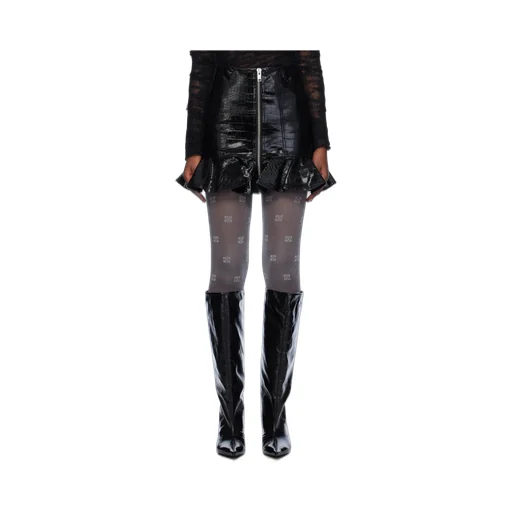 Future Leather Mini Skirt