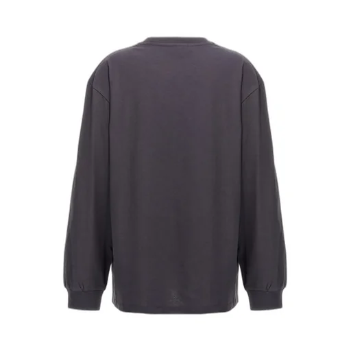 Rose Printed Long-Sleeved Sweatshirt