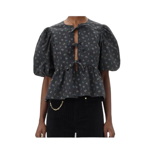 Shirt With Floral Motif