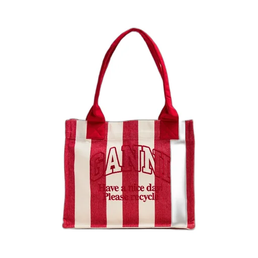 Red Striped Easy Shopper Large