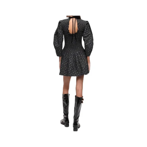 Floral Printed Ruffled Mini Dress