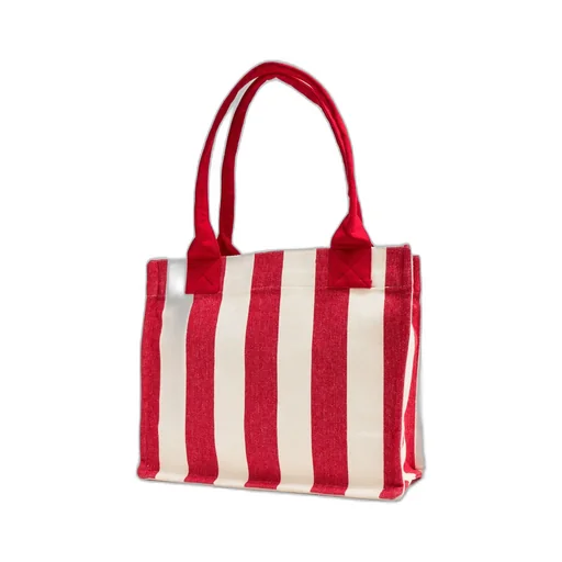 Red Striped Easy Shopper Large