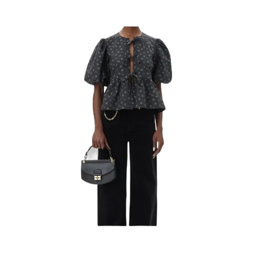 Shirt With Floral Motif