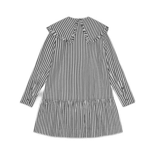 Dress With Striped Pattern