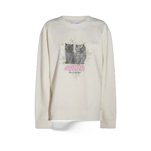 Sweatshirt With Colorful Print