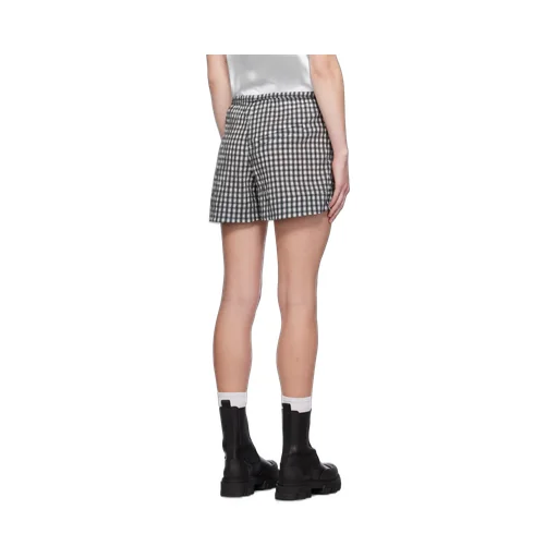 Checkered Pattern Shorts