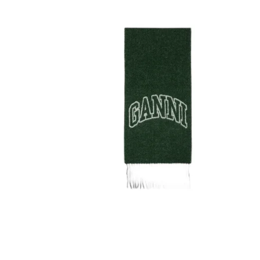 Wool Scarf With Logo