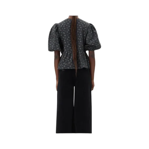 Shirt With Floral Motif