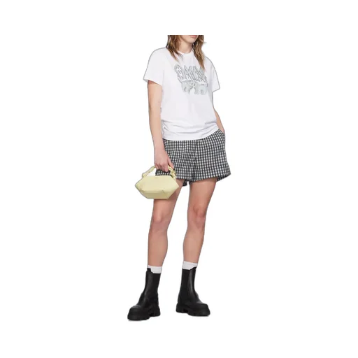 Checkered Pattern Shorts