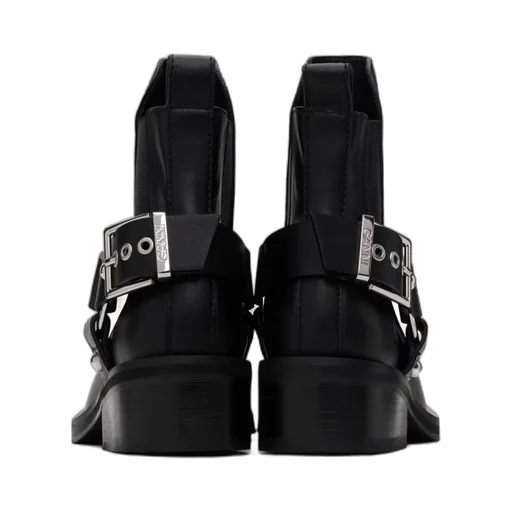 Low Cut Biker Chelsea Boots