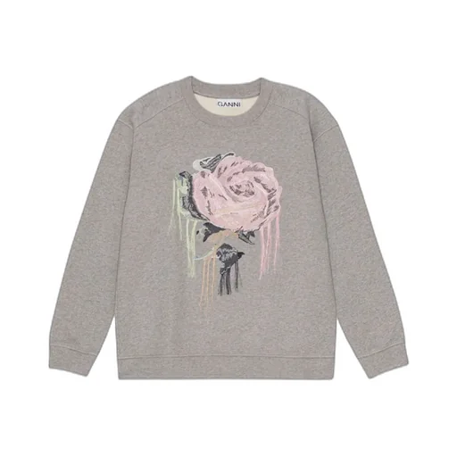 Sweatshirt With Embroidery