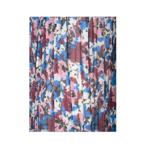 Floral-Printed Ruffled Midi Skirt