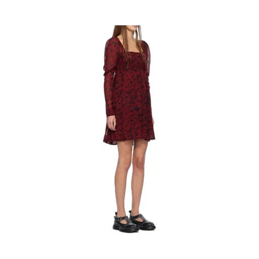 Printed Georgette Mini Dress
