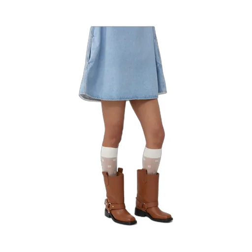 Square Toe Biker Boots