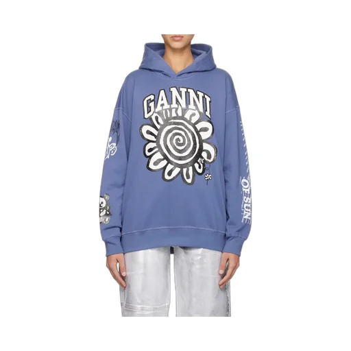 Floral Printed Hoodie
