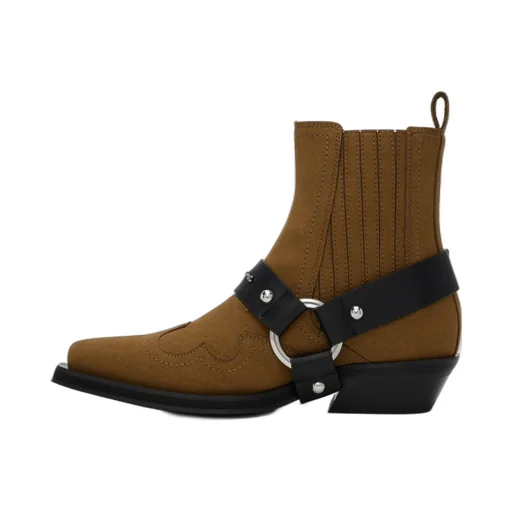 Low Cut Western Chelsea Boots