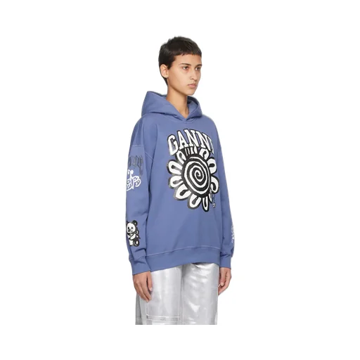 Floral Printed Hoodie