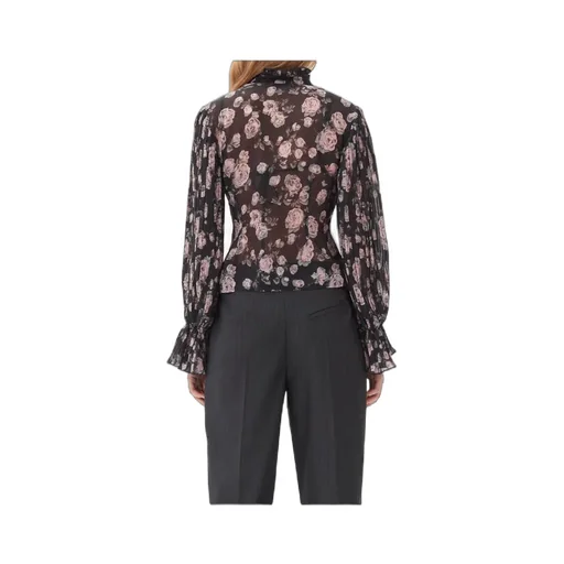 Floral Printed Pleated Georgette Blouse