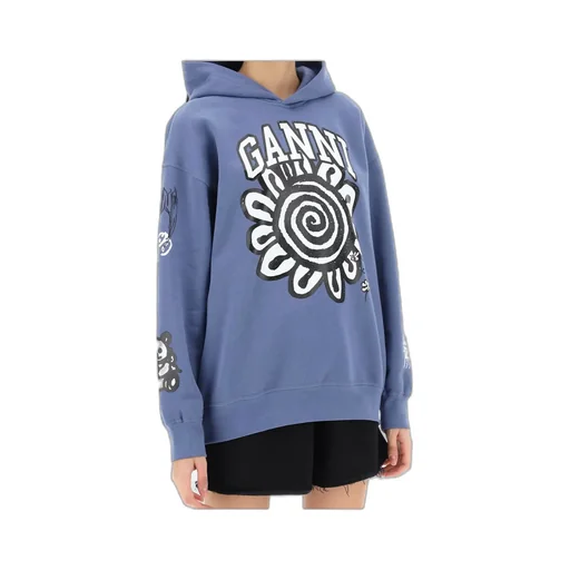 Floral Printed Hoodie