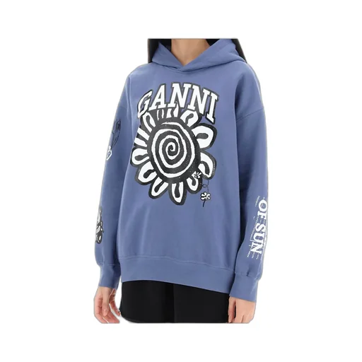 Floral Printed Hoodie